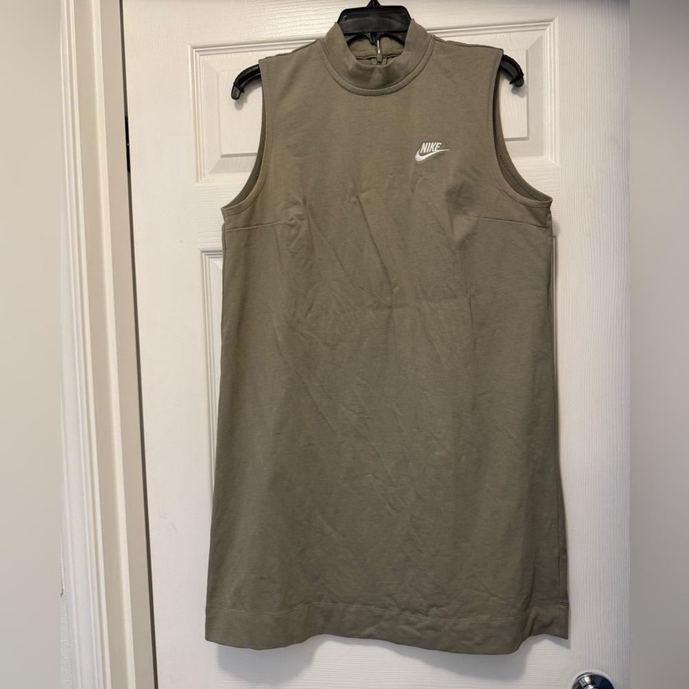 Nike Olive Sleeveless Dress